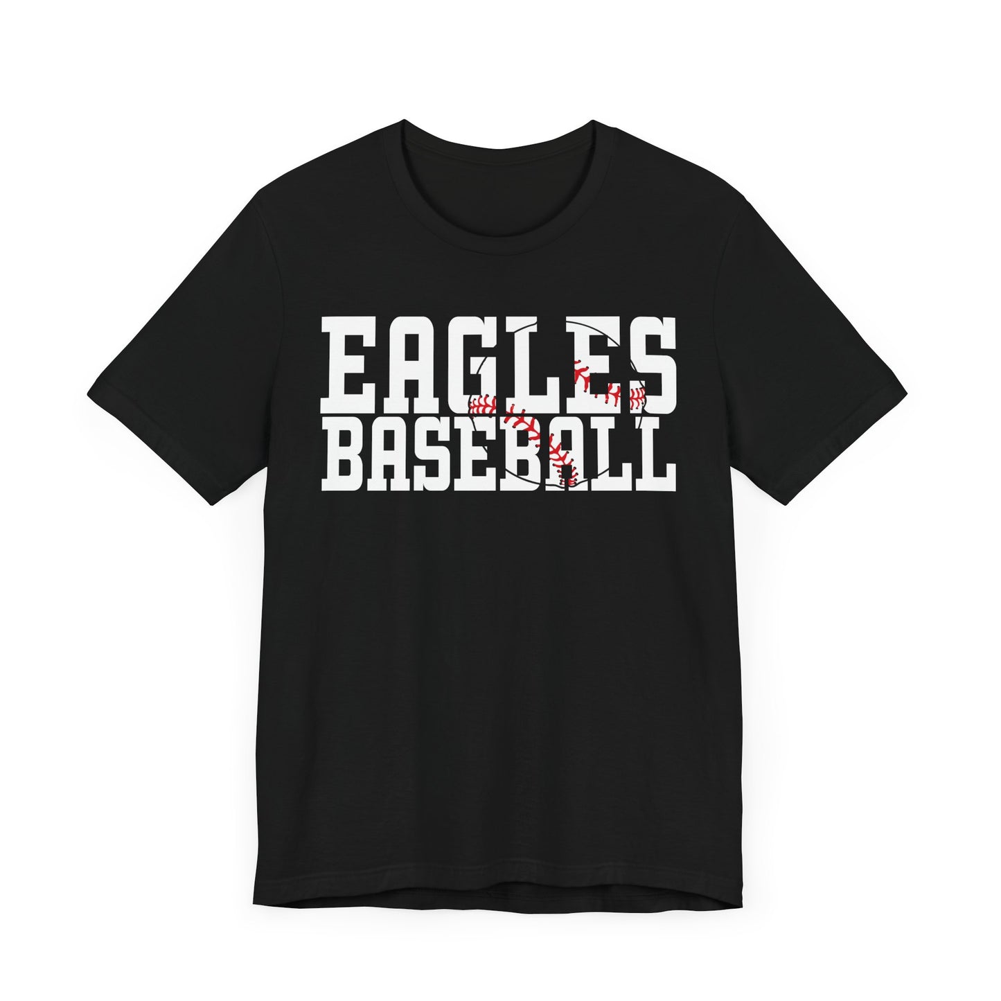 Baseball Cutout - Bella+Canva Unisex Jersey Short Sleeve Tee