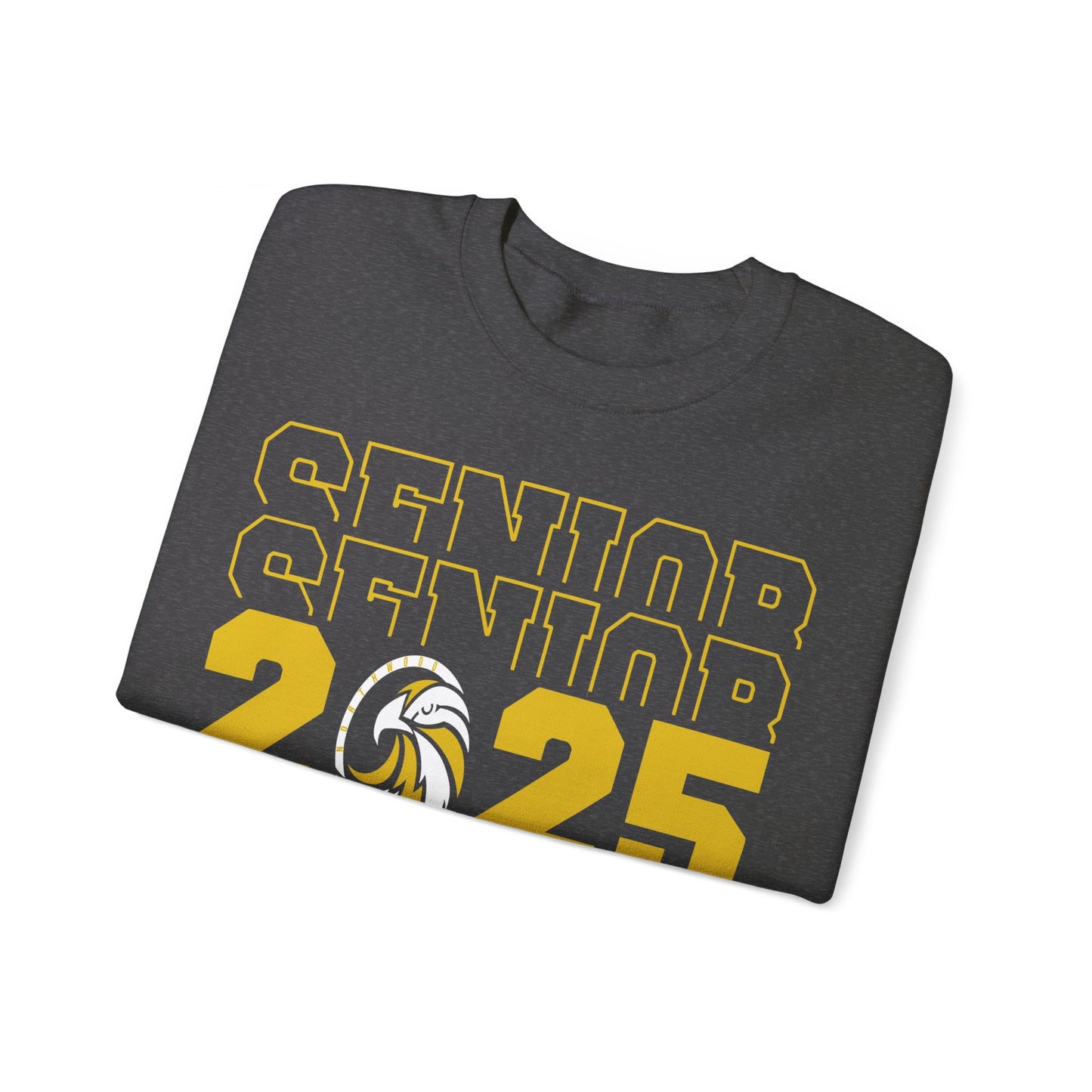 Senior Stacked c/o 2025 - Gildan Unisex Heavy Blend™ Crewneck Sweatshirt