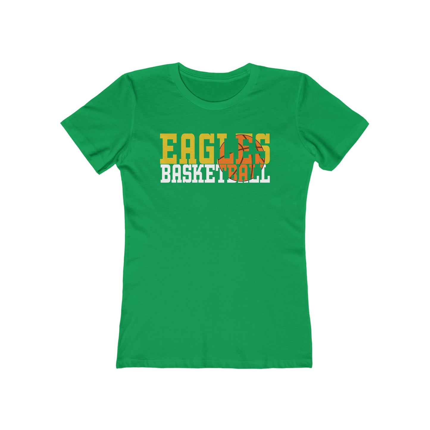 Basketball Cutout - Next Level Women's The Boyfriend Tee