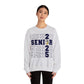 Seniors Cross Stacked c/o 2025 - Gildan Unisex Heavy Blend™ Crewneck Sweatshirt