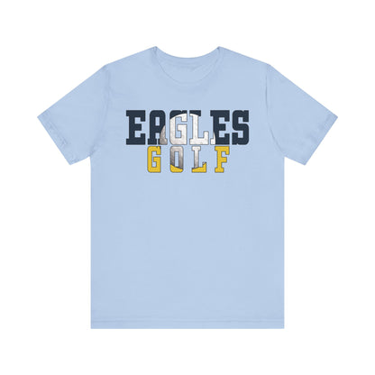 Golf Cutout - Bella+Canva Unisex Jersey Short Sleeve Tee