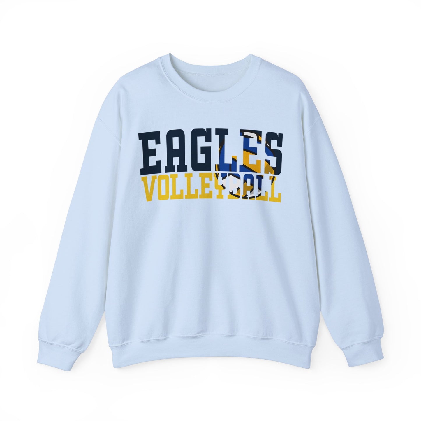 Volleyball Cutout - Gildan Unisex Heavy Blend™ Crewneck Sweatshirt