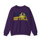 Softball Cutout - Gildan Unisex Heavy Blend™ Crewneck Sweatshirt