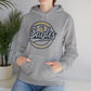 Eagles Circle Stamp - Gildan Unisex Heavy Blend™ Hooded Sweatshirt