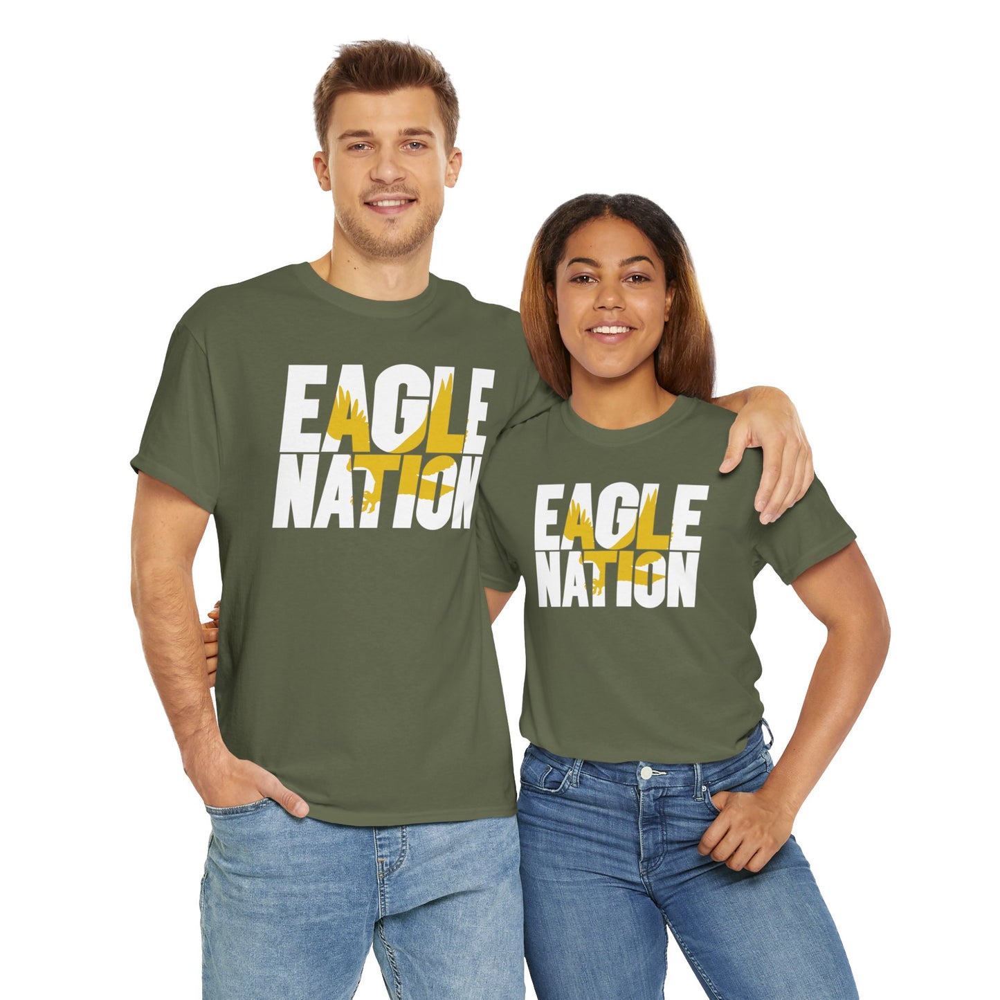 Eagle Nation - Gildan Heavy Cotton Tee