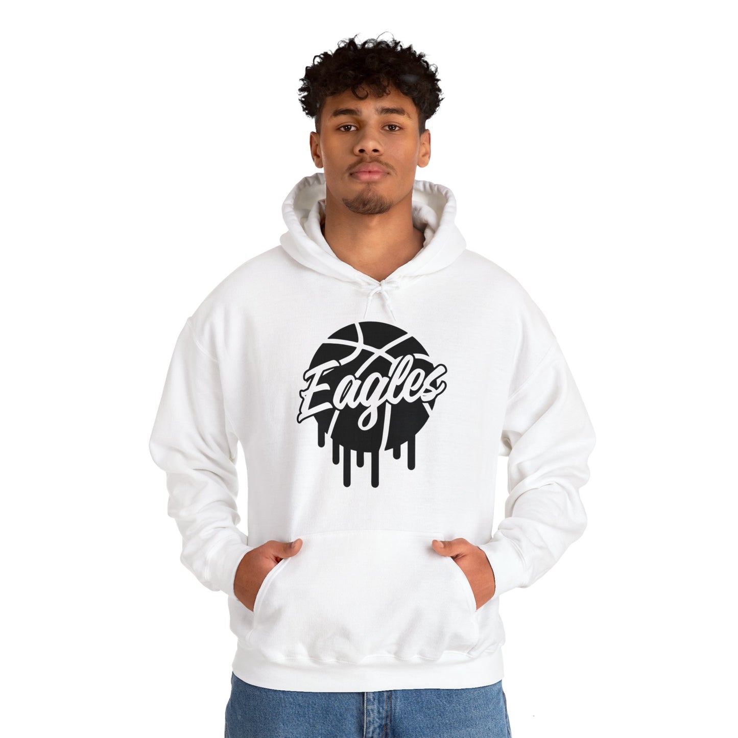 Basketball Drip Unisex Heavy Blend™ Hooded Sweatshirt