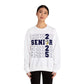 Seniors Cross Stacked c/o 2025 - Gildan Unisex Heavy Blend™ Crewneck Sweatshirt