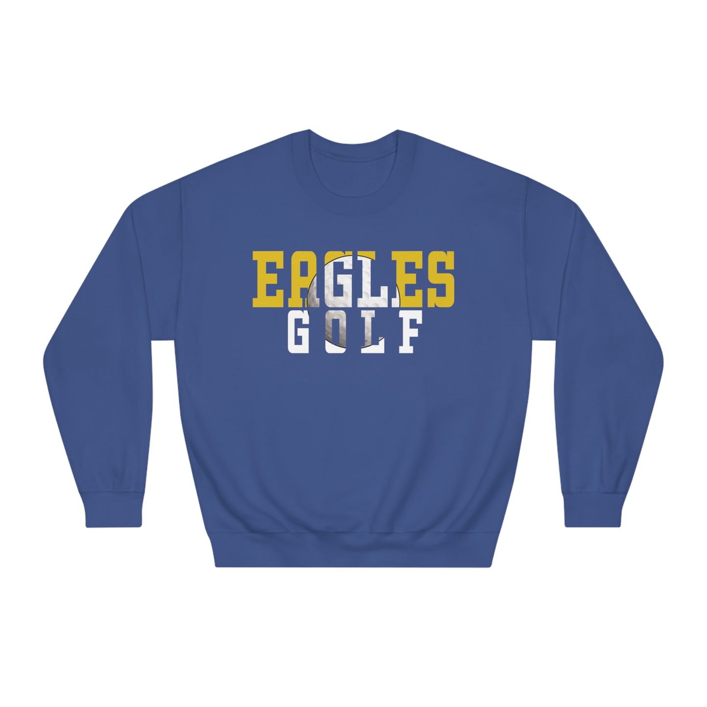 Golf Cutout - Gildan Unisex DryBlend® Crewneck Sweatshirt