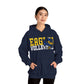 Volleyball Cutout - Gildan Unisex Heavy Blend™ Hooded Sweatshirt