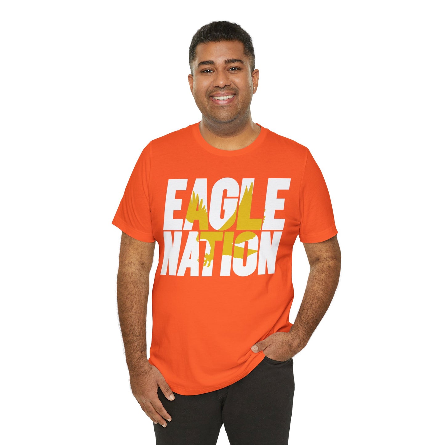 Eagle Nation - Bella+Canva Unisex Jersey Short Sleeve Tee