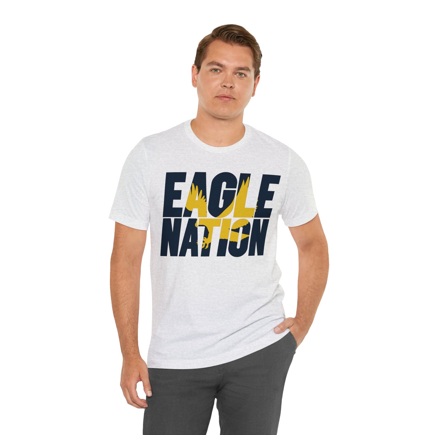 Eagle Nation - Bella+Canva Unisex Jersey Short Sleeve Tee