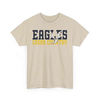 Cross Country Cutout - Gildan Unisex Heavy Cotton Tee