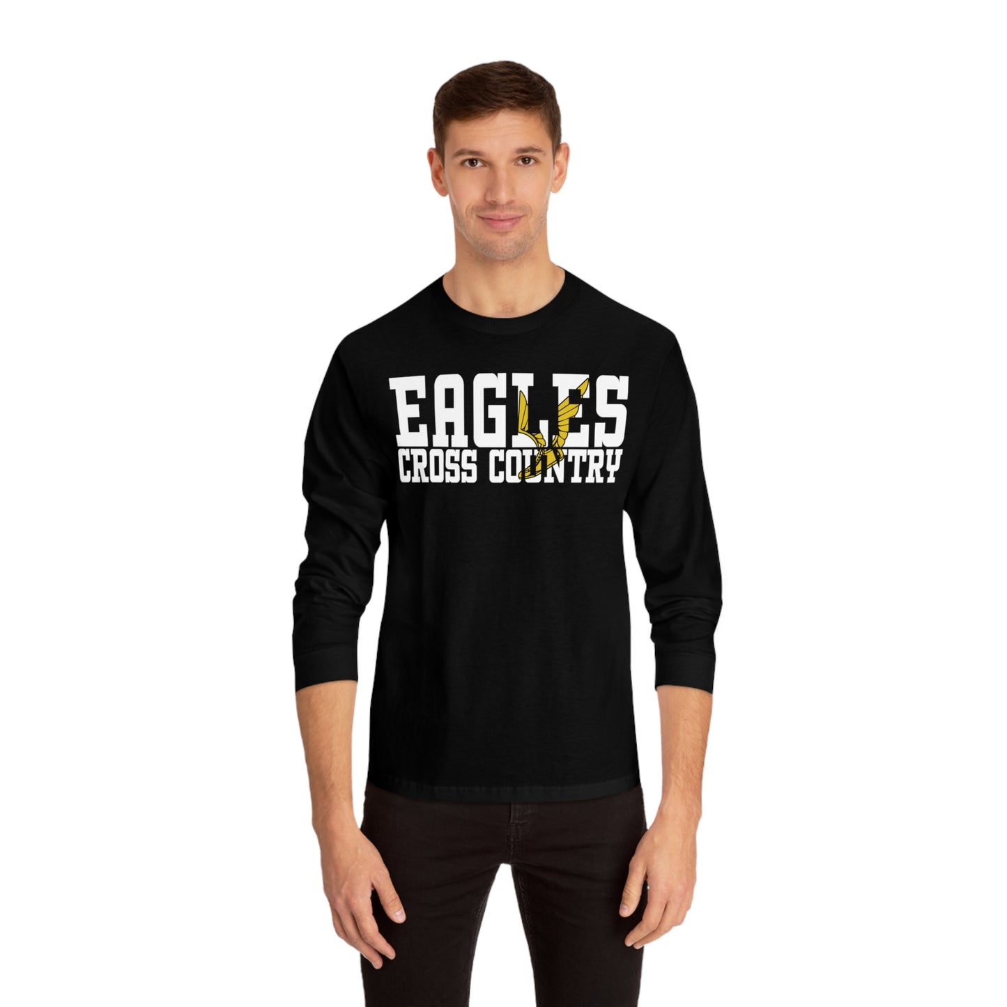 Cross Country Cutout - American Apparel Unisex Classic Long Sleeve T-Shirt