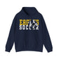 Soccer Cutout - Gildan Unisex Heavy Blend™ Hooded Sweatshirt