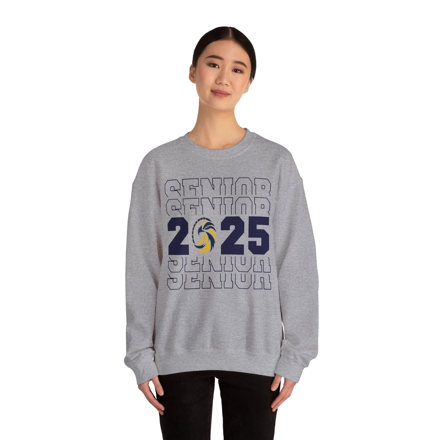 Senior Stacked c/o 2025 - Gildan Unisex Heavy Blend™ Crewneck Sweatshirt