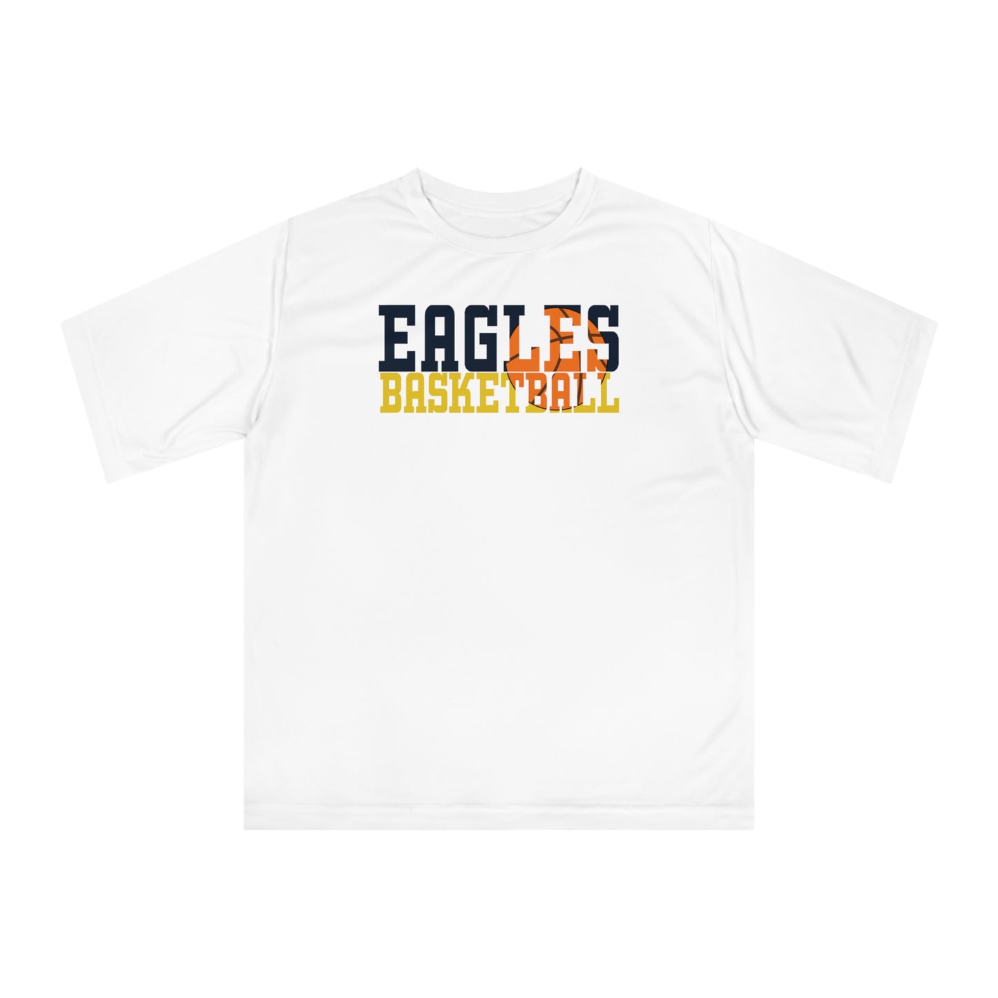 Basketball Cutout - Team 365 Unisex Zone Performance T-shirt