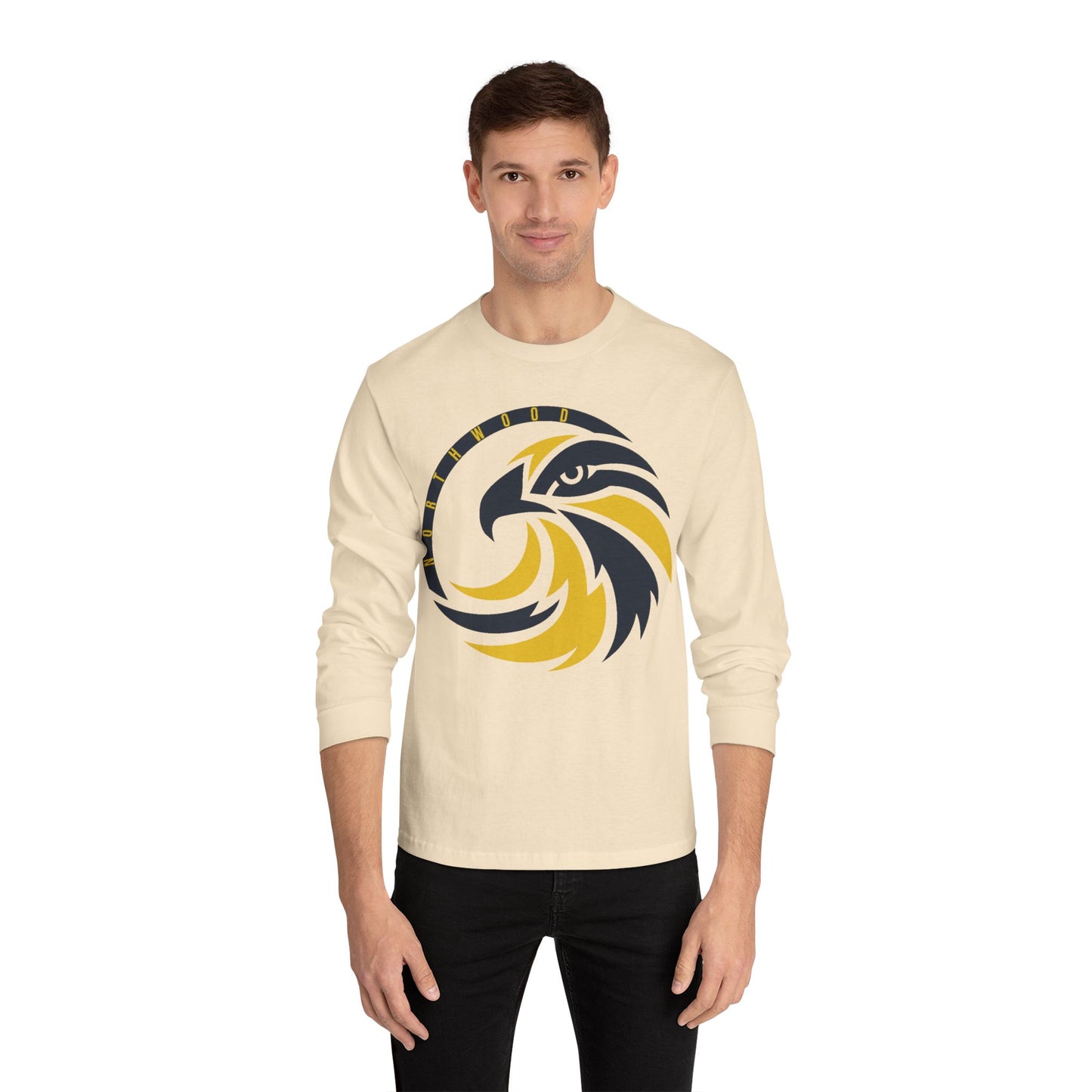 Original Logo - American Apparel Unisex Classic Long Sleeve T-Shirt