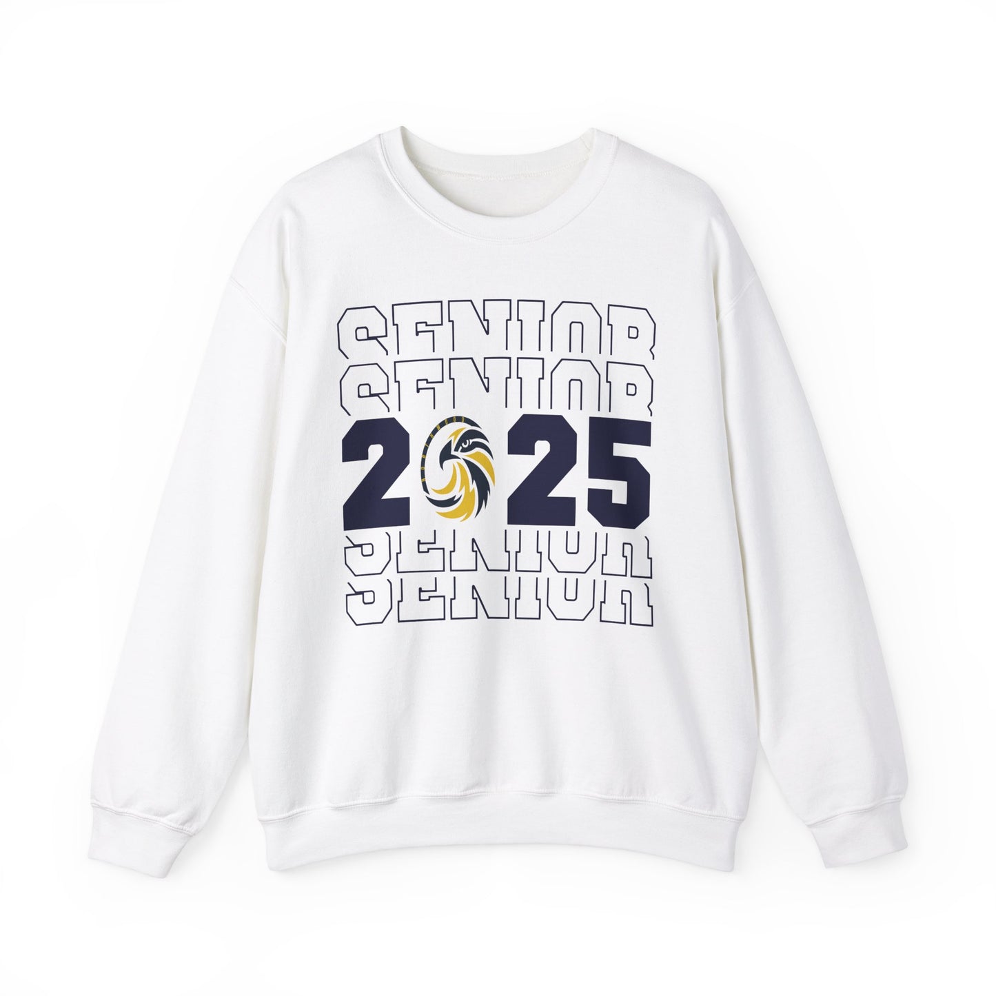 Senior Stacked c/o 2025 - Gildan Unisex Heavy Blend™ Crewneck Sweatshirt