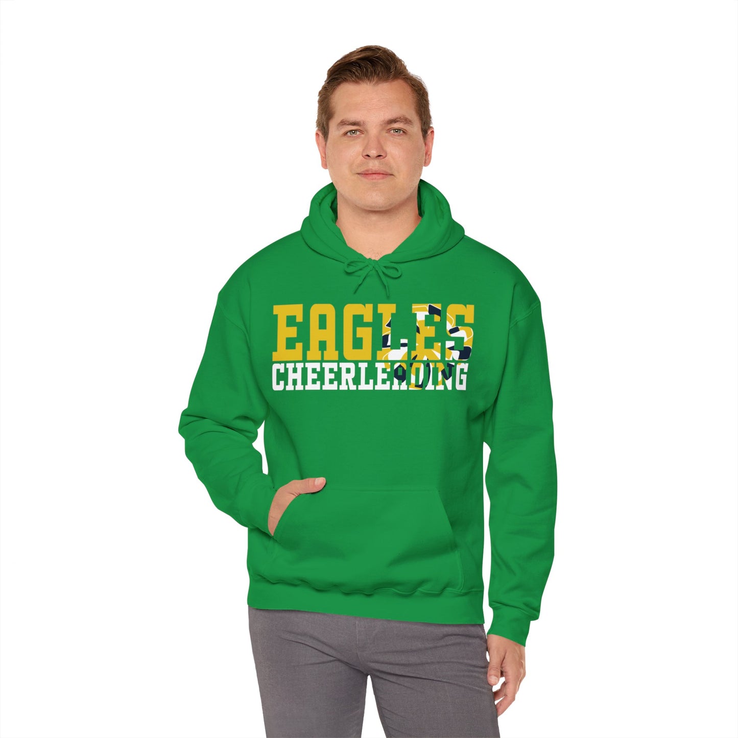 Cheerleading Cutout - Gildan Unisex Heavy Blend™ Hooded Sweatshirt