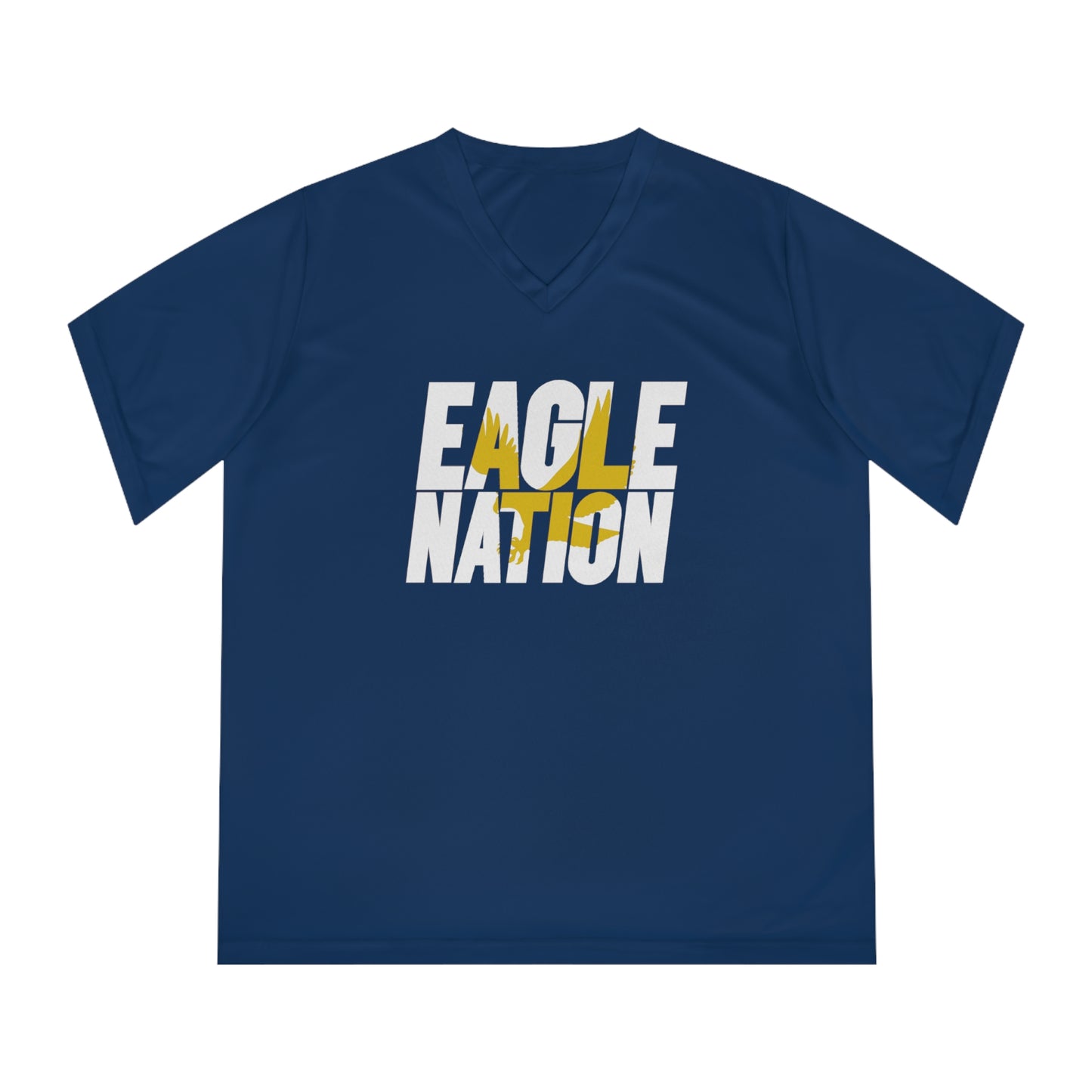 Eagle Nation - Team 365 Women's Performance V-Neck T-Shirt