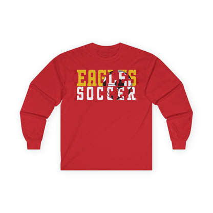 Soccer Cutout - Gidan Ultra Cotton Long Sleeve Tee