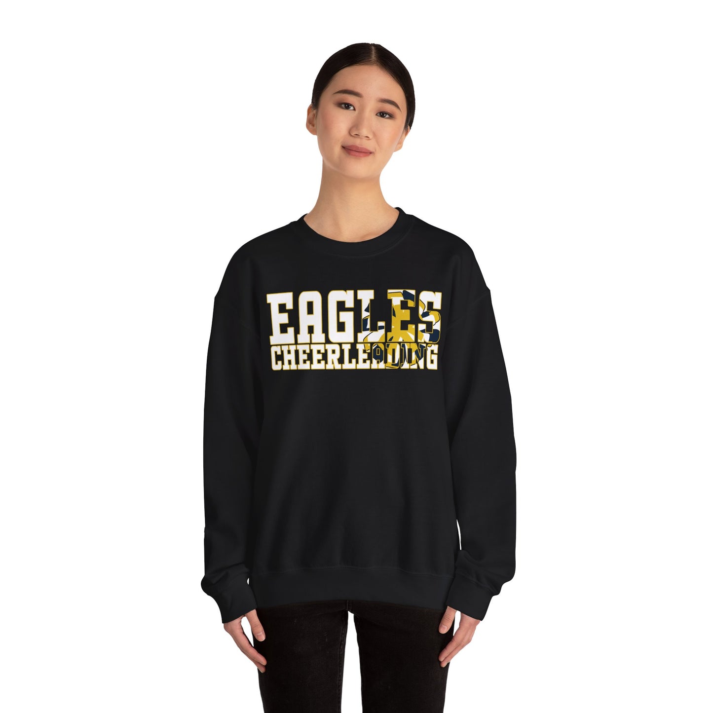 Cheerleading Cutout - Gildan Unisex Heavy Blend™ Crewneck Sweatshirt