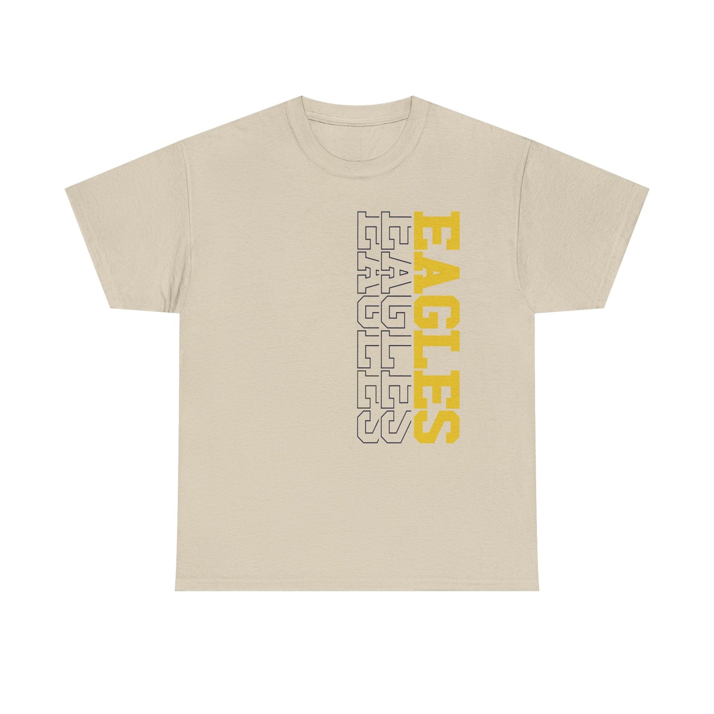 Sideways Eagles - Gildan Unisex Heavy Cotton Tee