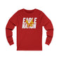 Eagle Nation - Bella Canva Unisex Jersey Long Sleeve Tee