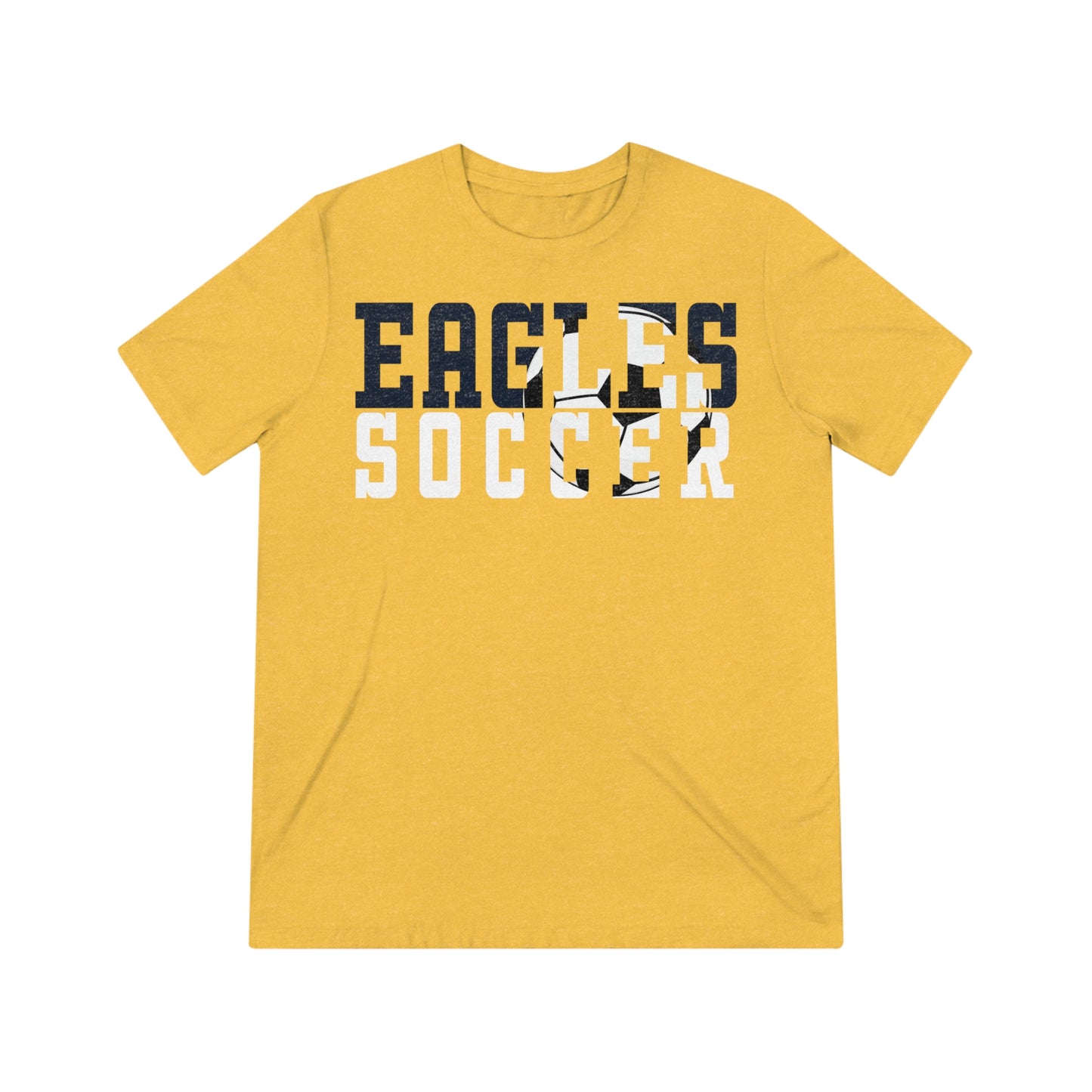 Soccer Cutout - Bella+Canva Unisex Triblend Tee