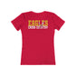 Cross Country Cutout - Next Level Women's The Boyfriend Tee