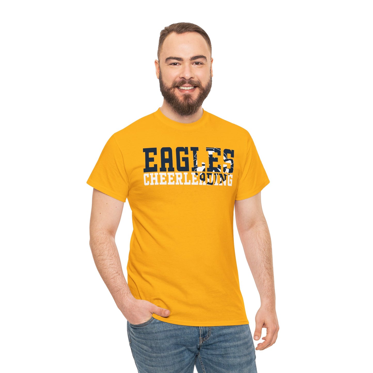 Cheerleading Cutout - Gildan Unisex Heavy Cotton Tee