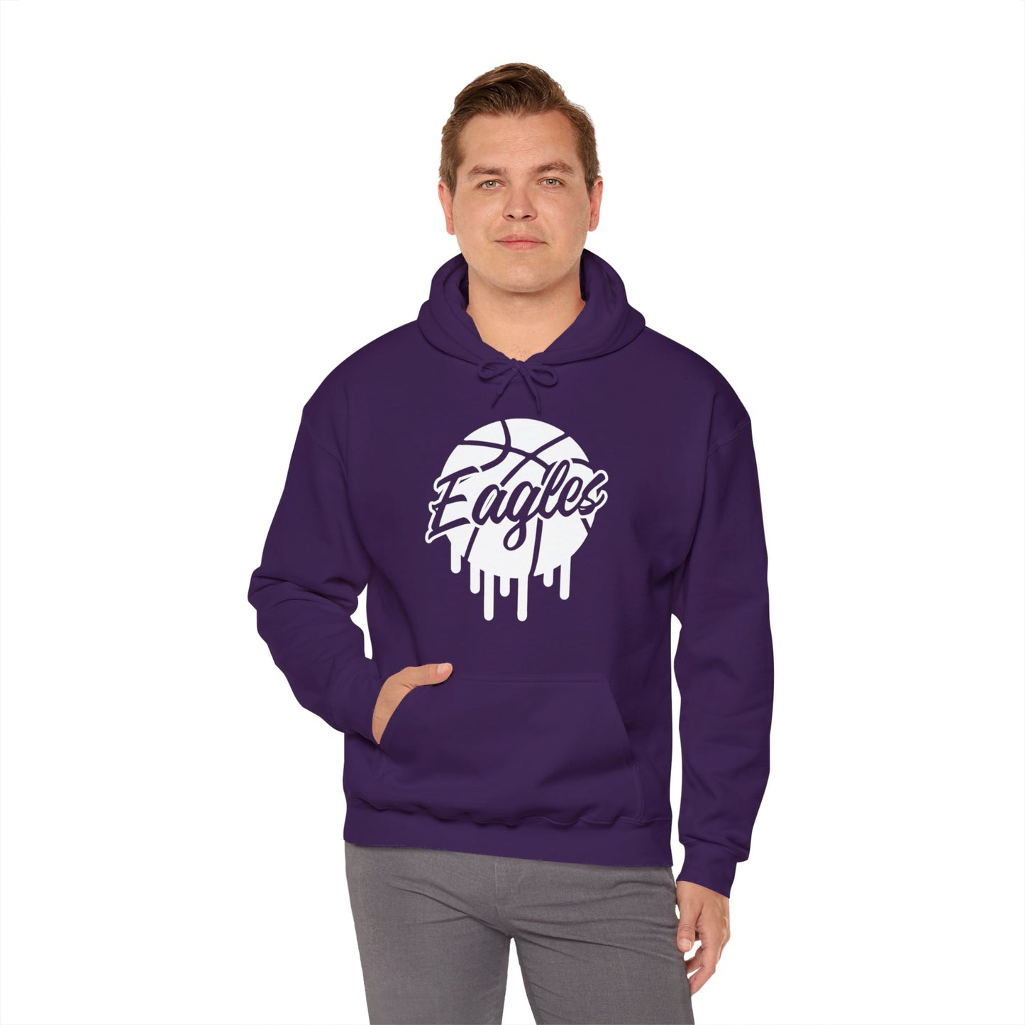 Basketball Drip Unisex Heavy Blend™ Hooded Sweatshirt