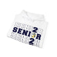 Seniors Cross Stacked c/o 2025 - Gildan Unisex Heavy Blend™ Hooded Sweatshirt