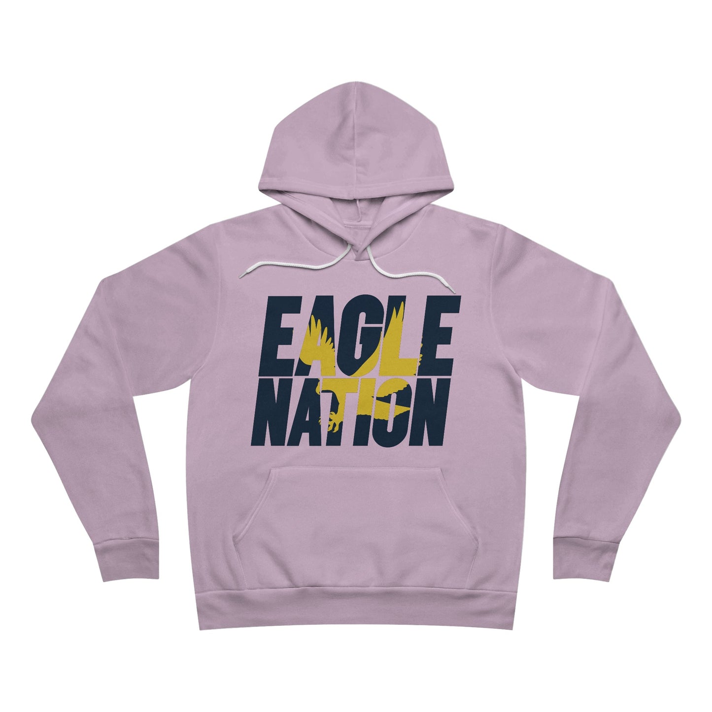 Eagle Nation - Bella+Canva Unisex Sponge Fleece Pullover Hoodie