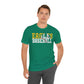 Baseball Cutout - Bella+Canva Unisex Jersey Short Sleeve Tee