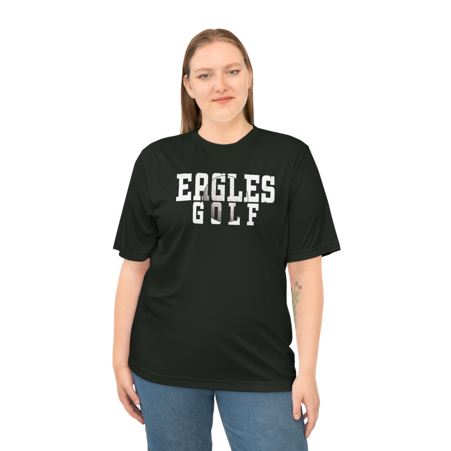 Golf Cutout - Team 365 Unisex Zone Performance T-shirt