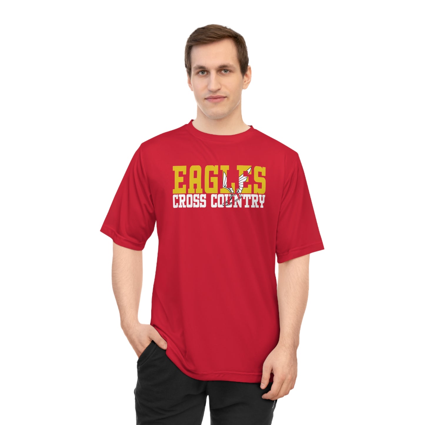 Cross Country Cutout - Team 365 Unisex Zone Performance T-shirt