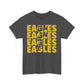 Lightning Bolt Eagles -  Gildan Unisex Heavy Cotton Tee