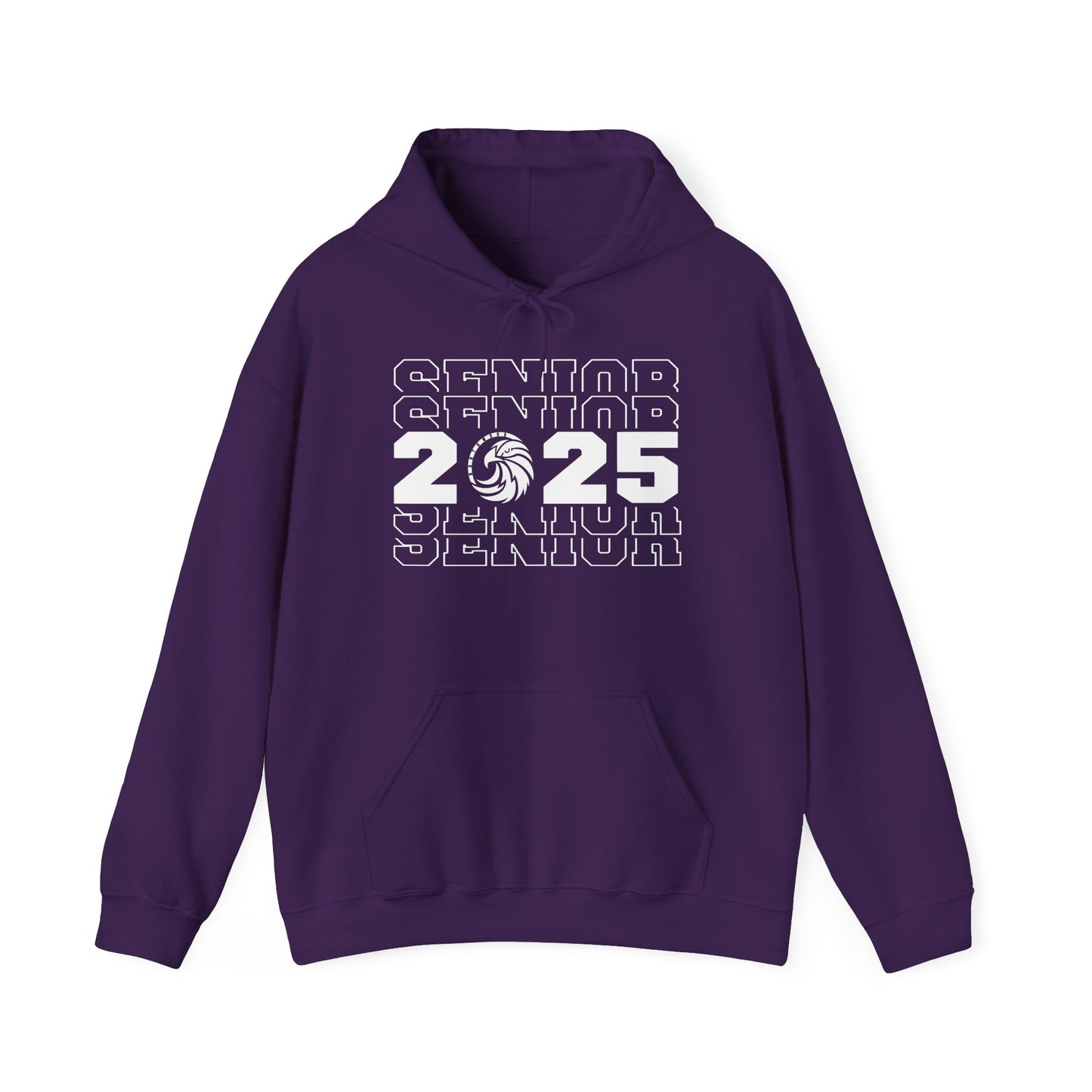 Senior Stacked c/o 2025 - - Gildan Unisex Heavy Blend™ Hooded Sweatshirt