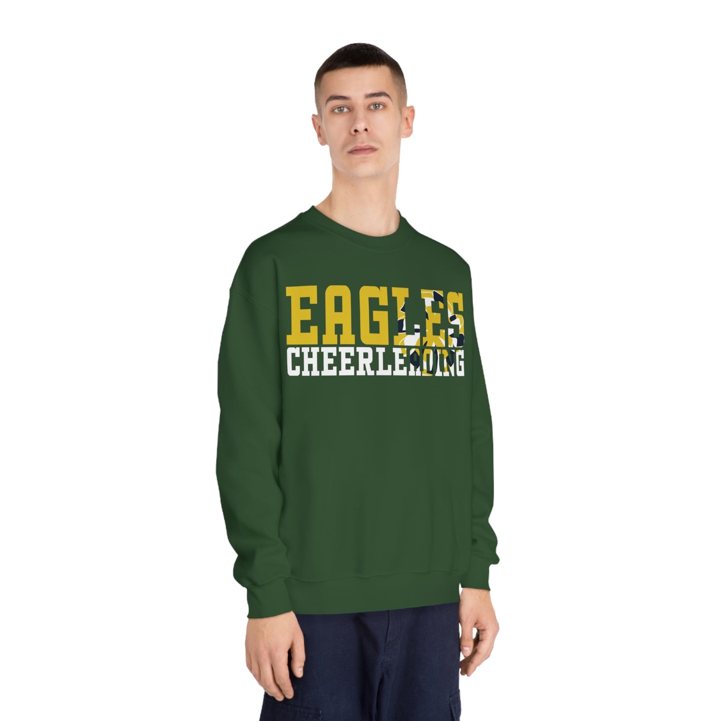 Cheerleading Cutout - Gildan Unisex DryBlend® Crewneck Sweatshirt