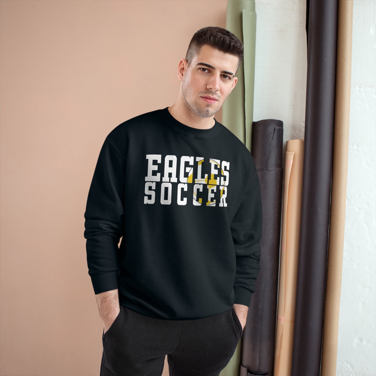 Soccer Cutout - Champion Sweatshirt