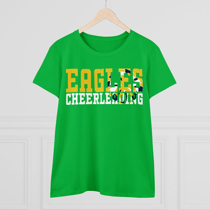 Cheerleading Cutout - Gildan Women's Midweight Cotton Tee