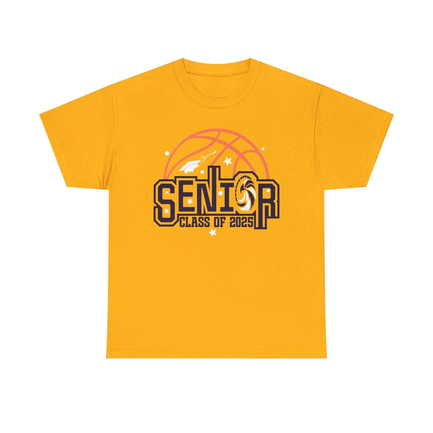 Senior Basketball c/o 2025 - Gildan Unisex Heavy Cotton Tee