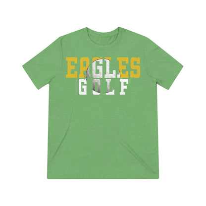 Golf Cutout - Bella+Canva Unisex Triblend Tee