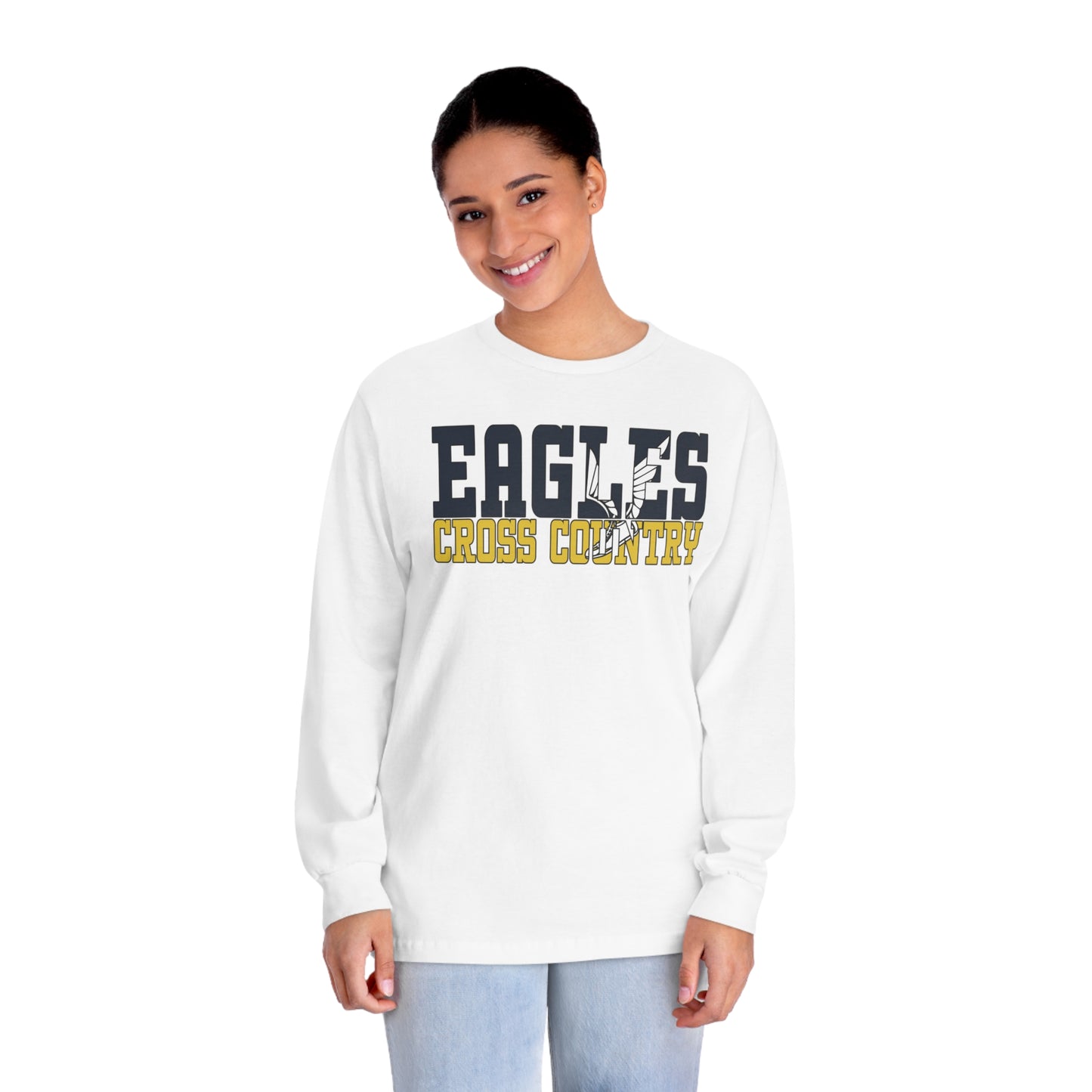 Cheerleading Cutout - American Apparel Unisex Classic Long Sleeve T-Shirt