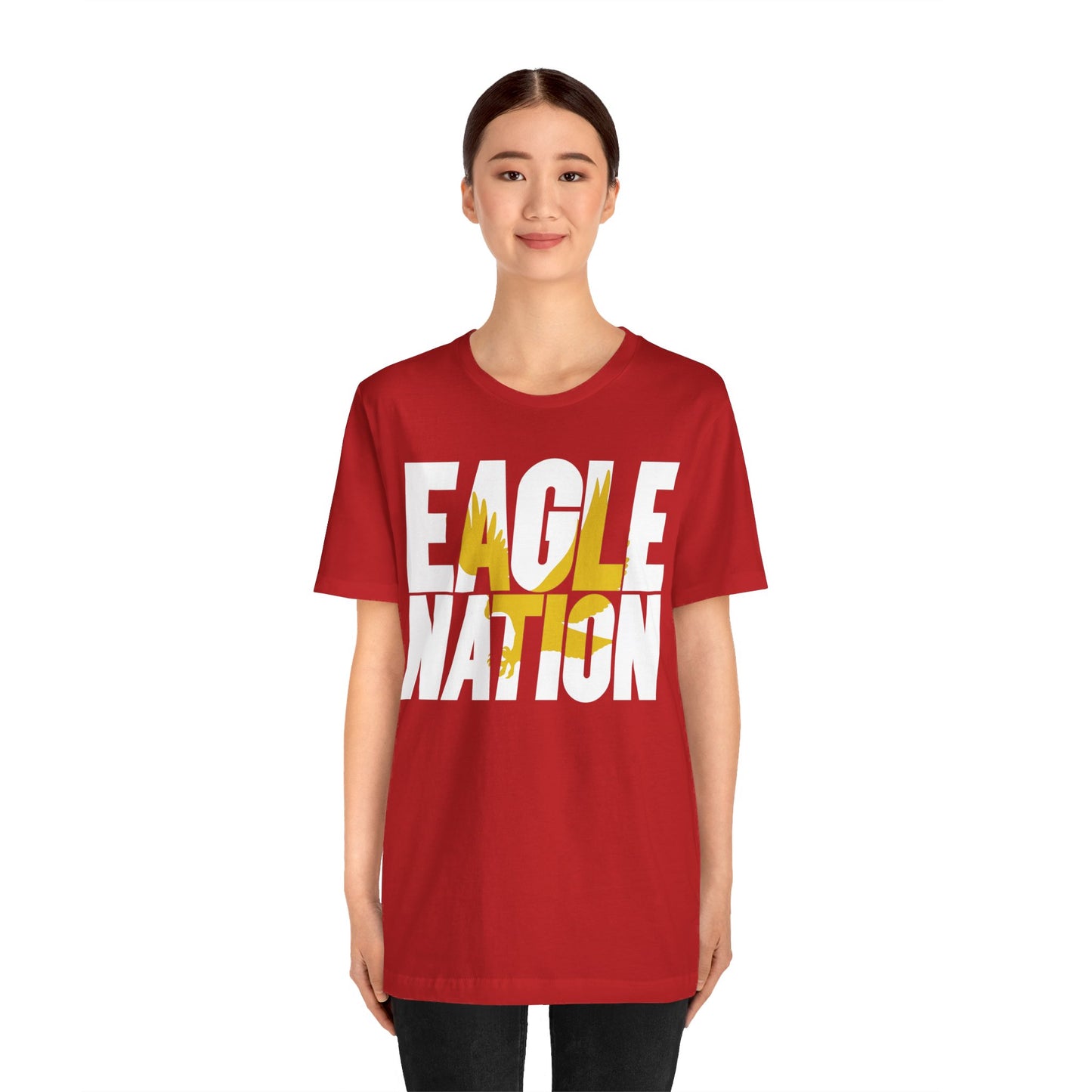 Eagle Nation - Bella+Canva Unisex Jersey Short Sleeve Tee