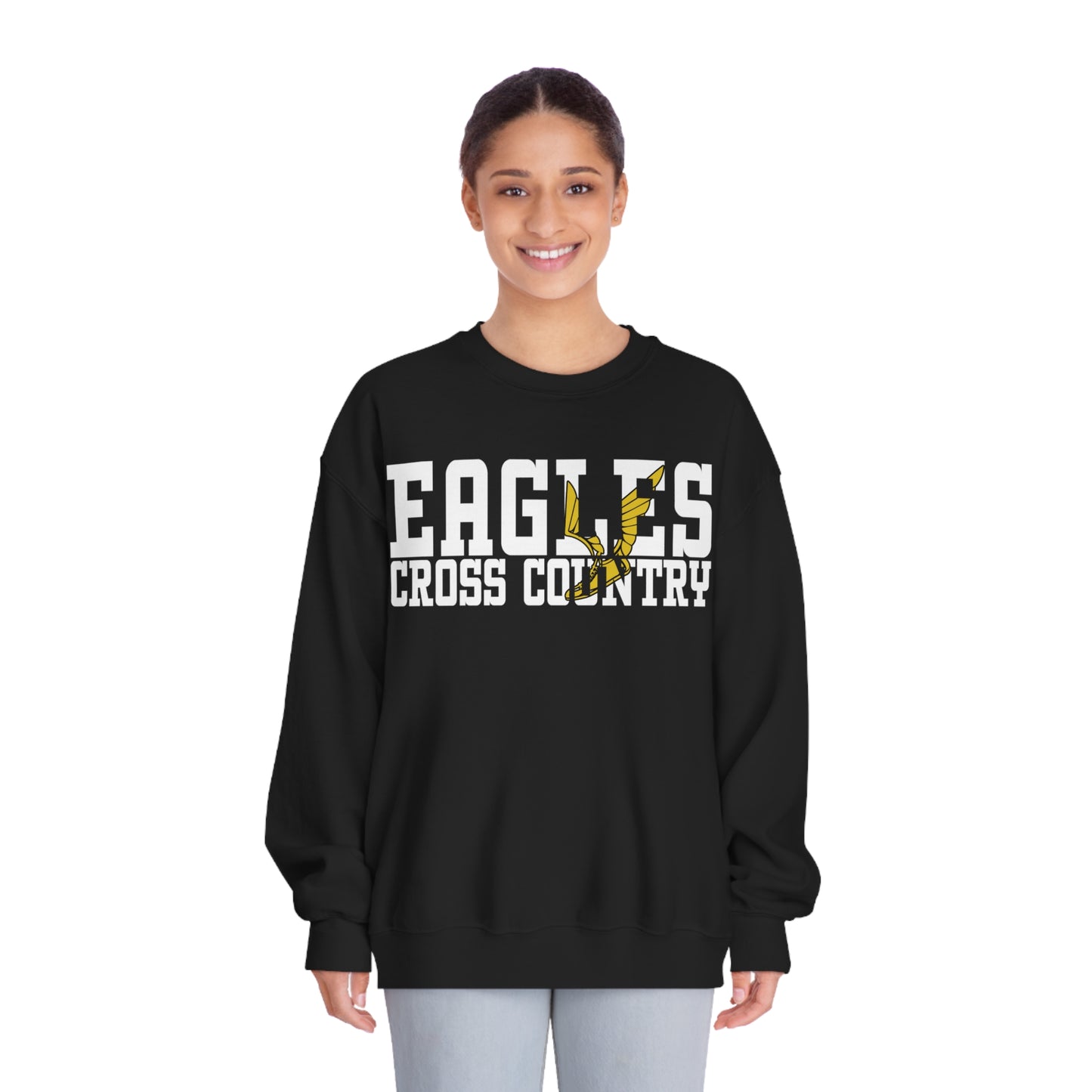 Cross Country Cutout -  Gildan Unisex DryBlend® Crewneck Sweatshirt