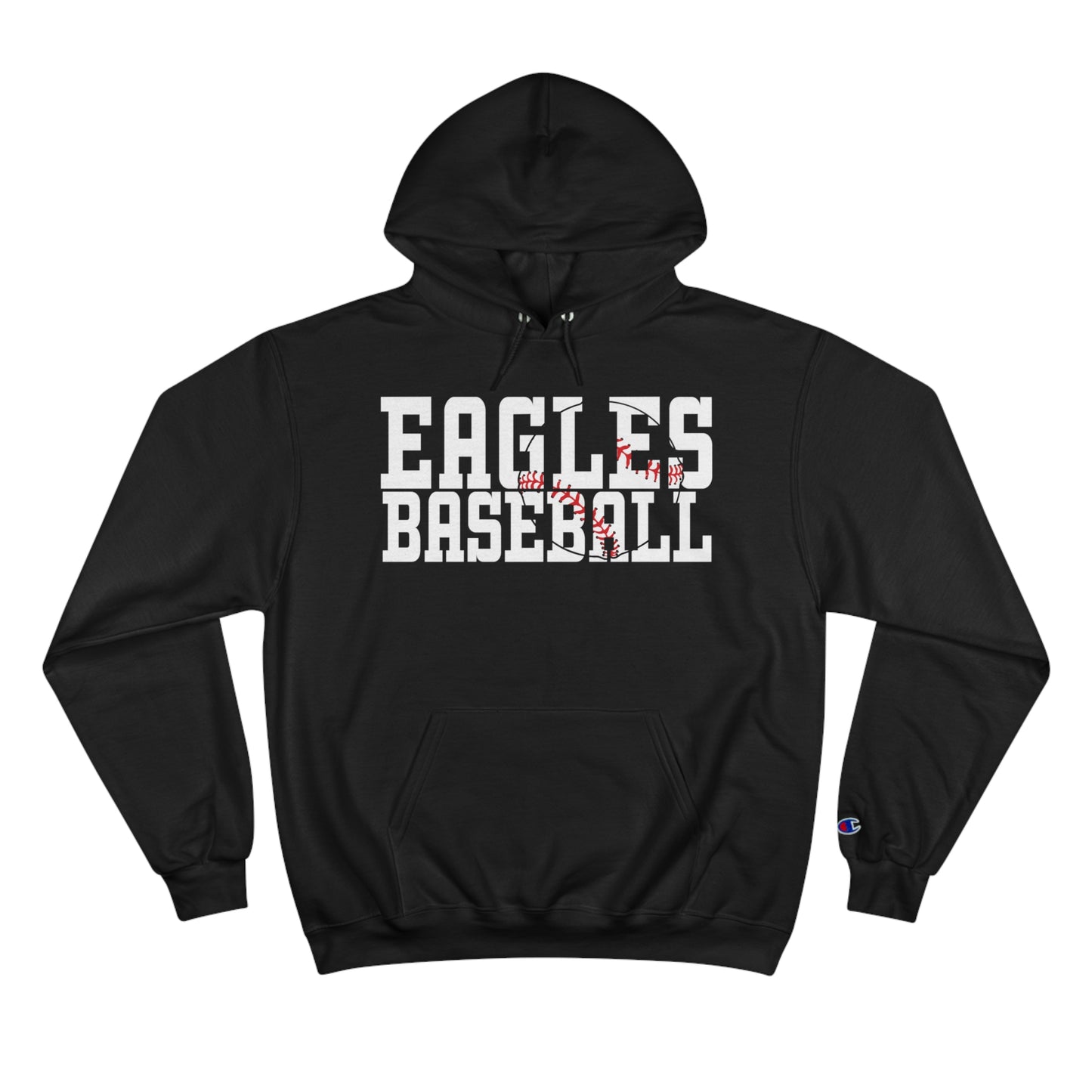 Baseball Cutout - Champion Hoodie