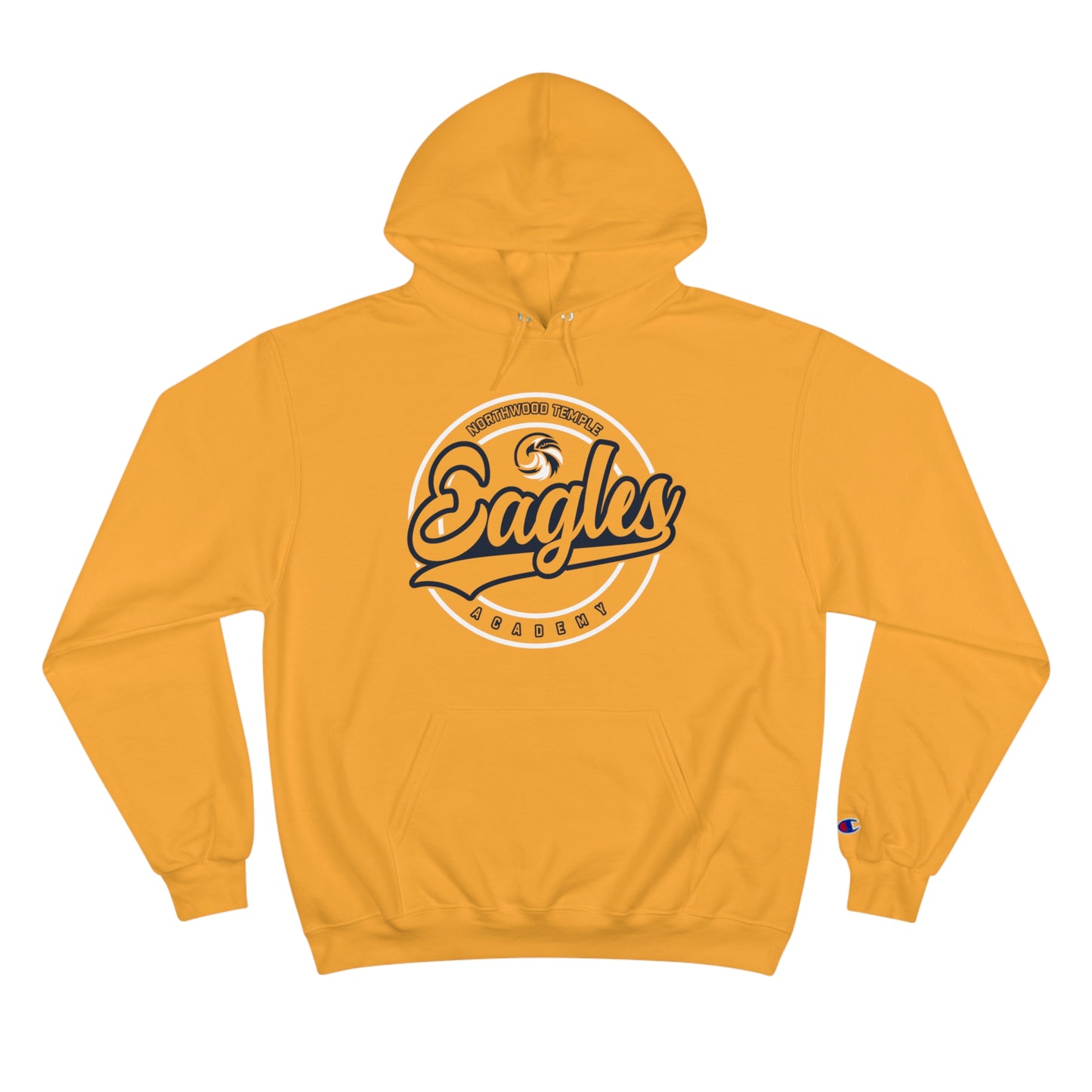 Eagles Circle Stamp - Champion Hoodie