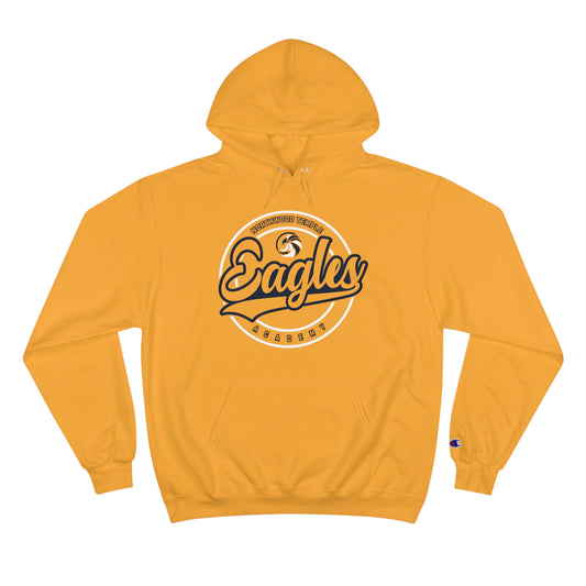 Eagles Circle Stamp - Champion Hoodie